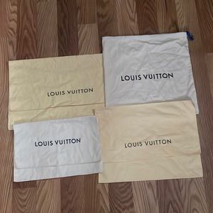 LV dust bags!